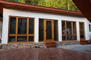 Деревянные окна